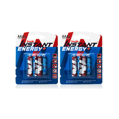 Roselle Instant Energy+ AAA Batteries LR03/AM4/1.5V