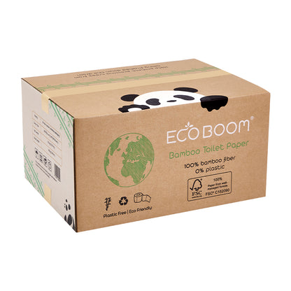 Eco Boom Biodegradable Toilet Paper Rolls (24 Rolls)