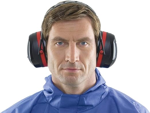 3M Peltor Optime III Ear Muffs Over The Head