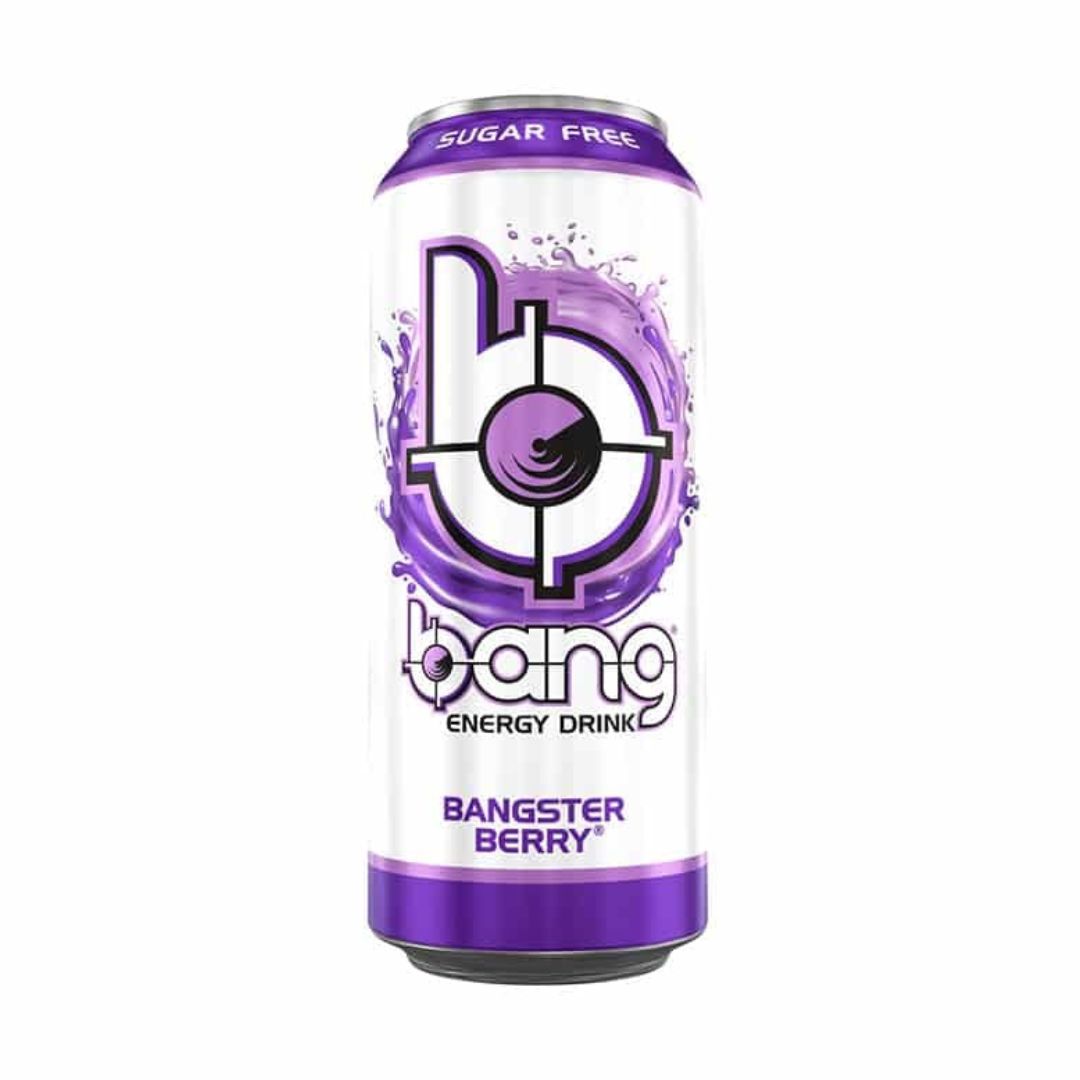 Bang Energy Drink Bangster Berry Flavour 500ml x 12 Pack