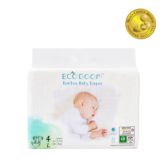 ECO BOOM PURE Biodegradable Baby Diaper (Small Pack)