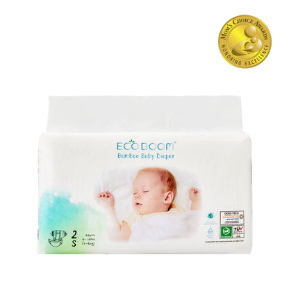 ECO BOOM PURE Biodegradable Baby Diaper (Small Pack)