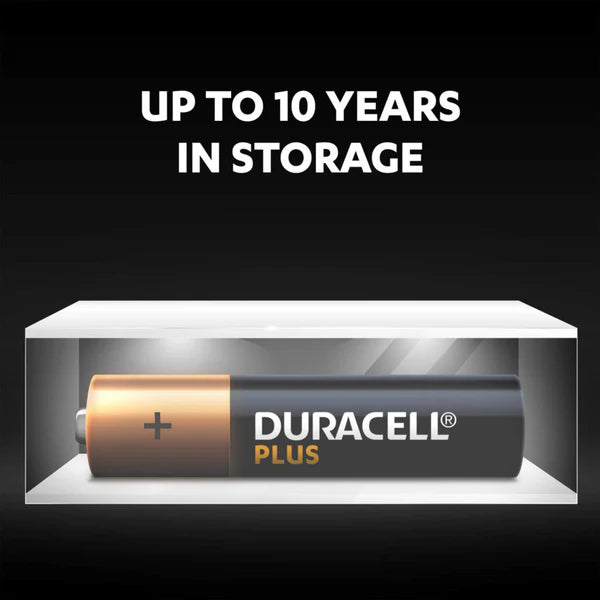 AAA Duracell Plus Batteries 100% Power Alkaline LR03 MN2400 MICRO