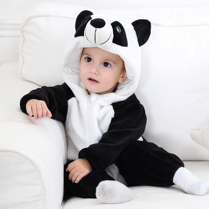 Animal Baby Girl's Winter Infant Costume Children Romper Clothing Girls Hooded Jumpsuits