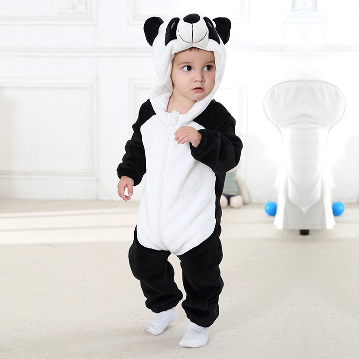 Animal Baby Girl's Winter Infant Costume Children Romper Clothing Girls Hooded Jumpsuits