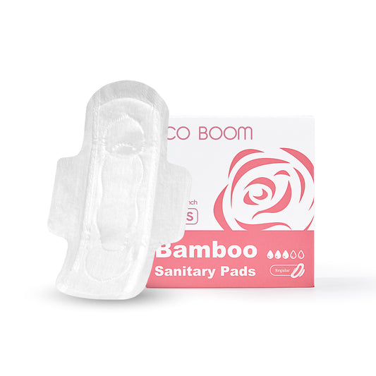 Eco Boom Biodegradable Bamboo Sanitary Pads - Regular Use 240mm