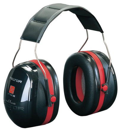 3M Peltor Optime III Ear Muffs Over The Head