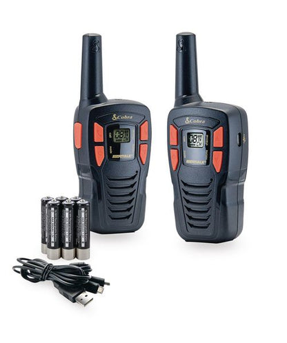 AM245 Cobra PMR 2 Way Radios - Twin Pack