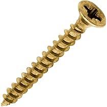 Turbodrive PZ3 Carbon Steel Wood Screws, 6mm x 70mm, Pack of 100